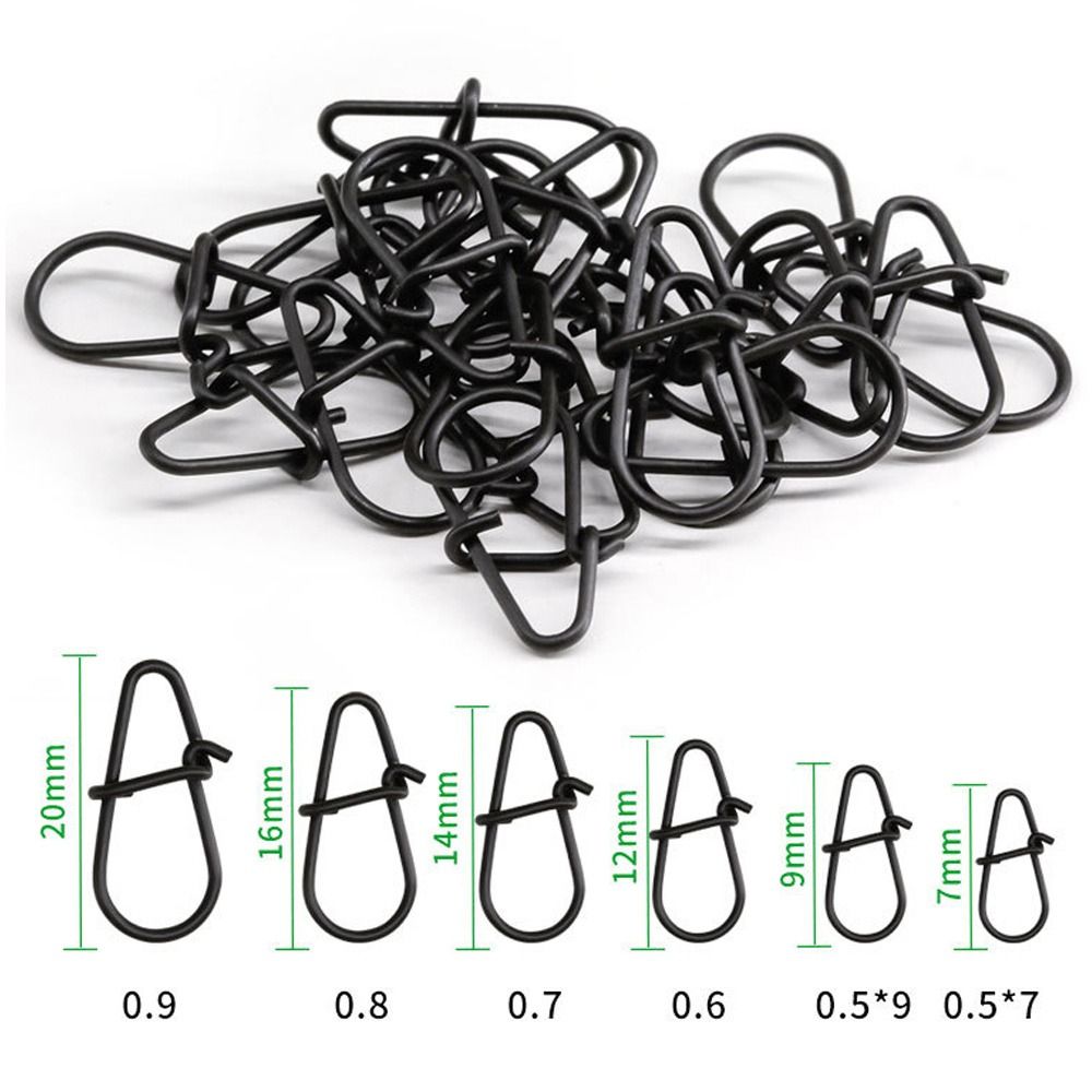 Fishing Equipment Cheap - 100 pçs/lote preto fosco snap barril
