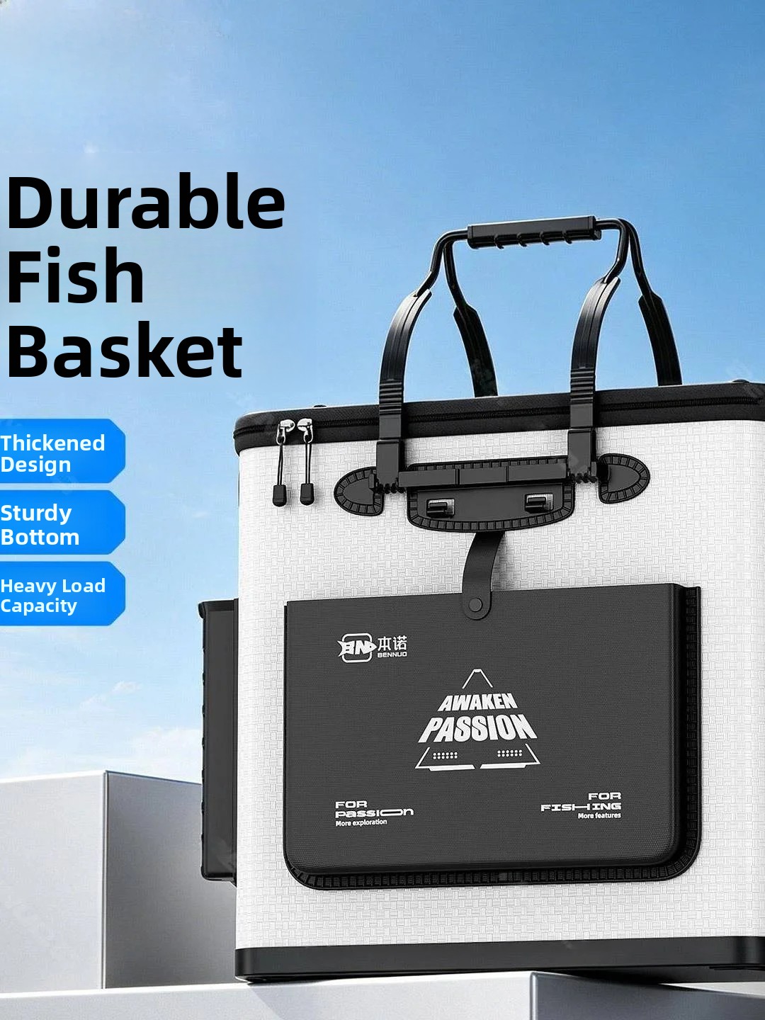 Fishing Equipment Bag - Benno 2026 Nova Bolsa de Armazenamento