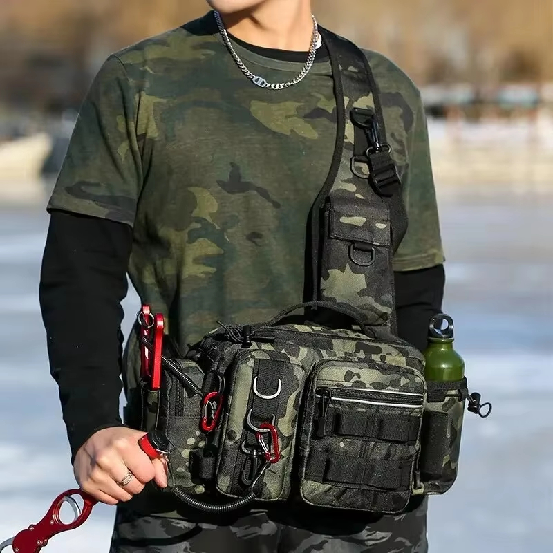 Bolsa de Cintura Tática para C - Fishing Equipment Bag avaliação e preço