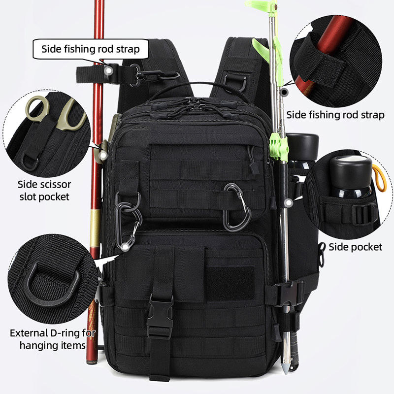 Mochila Tática de Camping Gran - Fishing Equipment Bag avaliação e preço